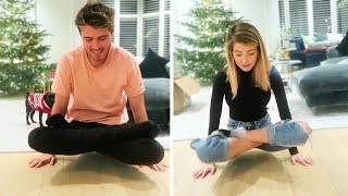 Couples Christmas Yoga [upl. by Hayse138]