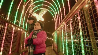 Vancouvers North Shore Canyon Lights at Capilano Suspension Bridge amp Park [upl. by Fennelly]