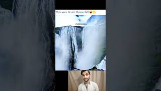 OMG Waterfall 😇  Respect 😱🤯 shorts [upl. by Letnuahs]