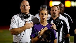 Coach Byron Bode gets first win at Chisholm Trail [upl. by Eeryk984]