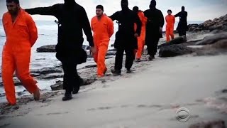 New ISIS video shows execution of 21 Christians [upl. by Tunk]