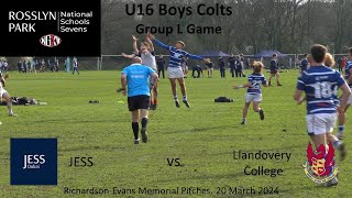 2024 Rosslyn Park Schools U16 Boys Colts [upl. by Englebert]