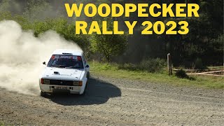 woodpecker rally 2023 spins amp action [upl. by Phippen]