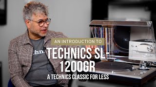 Technics SL1200GR1210GR  A Classic Turntable for Less [upl. by Giffard653]