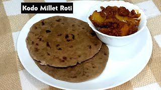 Millet Roti  Kodo Millet Roti Recipe  कोडो मिलेट रोटी कैसे बनाते हैं  Siridhanya Millets [upl. by Kenleigh]