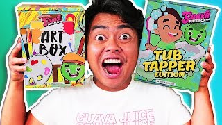 NEW GUAVA JUICE BOX Artsy Box Edition and MORE Unboxing [upl. by Ahsla301]