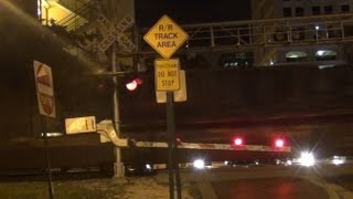 HD Epic Fail at a Railroad Crossing  Fort Lauderdale FL [upl. by Harutak]