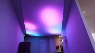 Barrisol® Media Ceiling With Intelligent Addressable LED Installation [upl. by Emmery]