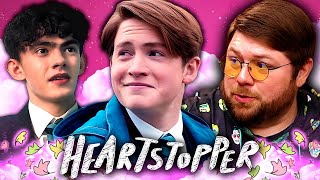 Dude Bro Reacting to HEARTSTOPPER Season 1 [upl. by Ydnerb714]