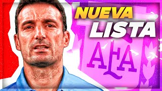 ARGENTINA TIENE NUEVA LISTA  ELIMINATORIAS [upl. by Oenire]