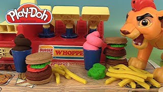 Pâte à Modeler Play Doh Burger King Menu Whopper [upl. by Neerual157]