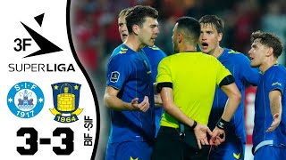 Silkeborg  Brøndby 33 Highlights 3F Superliga [upl. by Daisie]