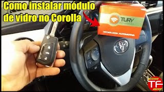 Como instalar módulo de vidro elétrico no Corolla [upl. by Hselin386]