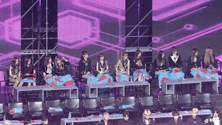 IZONE Reaction to GOT7 갓세븐 무대보는 아이즈원 4K 직캠 by 비몽 [upl. by Elenore]