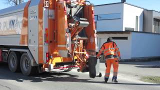 Neue Müllabfuhr Technik in der Marktgemeinde St Johann in Tirol [upl. by Odel]