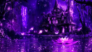 Peaceful Night 💜 Soothing Deep Sleep Music ★ Mystical Calming Music To Help You Sleep [upl. by Ynabla]