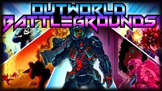 Jogando OUTWORLD BATTLEGROUNDS  Novo Battle Royale Futurista Super Rápido [upl. by Pik]