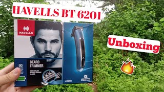 Havells Bt 6201 Unboxing amp First Look  Best Trimmer Under 2000 🔥🔥🔥 [upl. by Amasa117]