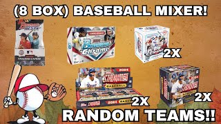 BREAK 9056 8 BOX FALL MLB BASEBALL MIXER RT 1 [upl. by Iliam]