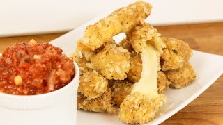 Mozzarella Sticks selber machen  Mozzarella Sticks Rezept [upl. by Telracs]