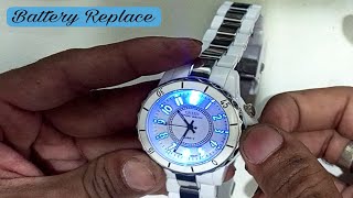 Ohsen Sports Watch Battery Replacement  How to Change a Watch Battery  OSHEN Luminous Dial [upl. by Hezekiah579]