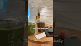 Best Matcha cafe inside a cave in bangkok bangkokcafe bangkoktravel bangkok matcha [upl. by Ecyrb]