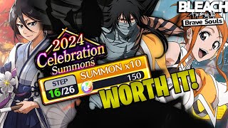 2024 Celebration Summons  BLEACH BRAVE SOULS [upl. by Atirabrab]