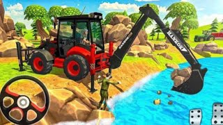 Village JCB Excavator Sim  Offroad ConstructionGames 2024  Android Gameplayjcbjcbvideojcb3dx [upl. by Adnaval]