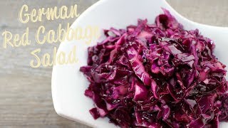 German Red Cabbage Salad [upl. by Sabrina]