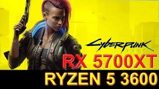 Cyberpunk 2077  RX 5700 XT  Ryzen 5 3600 Overclocked  Ultra Settings  1080P No Spoilers [upl. by Yecad]