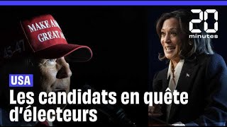 Présidentielle américaine 2024  Trump ou Harris  Que disent les derniers sondages [upl. by Adekam492]