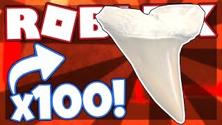 CODES How to get 100 FREE TEETH  Roblox SharkBite [upl. by Nairod]