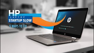 HP Laptop EXPERT Shares Top 5 Fixes for Slow Startup [upl. by Hagan469]