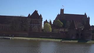 On The Other Side Of The Bridge Near Ordensborgen Malbork Castle Poland [upl. by Ithaman]