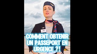 Comment obtenir un passeport en urgence [upl. by Myo]