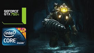 BioShock 2 Remastered Gameplay GTX 750 TI  i52400  8GB RAM [upl. by Anital89]