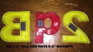 Somasix Magnetic Letters and Numbers [upl. by Guido]