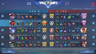 AORTA 24 MOBILE LEGENDS KOAS A VS GAUVARA C [upl. by Notsirk84]