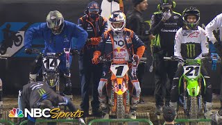 Supercross Round 2 in Oakland  EXTENDED HIGHLIGHTS  11522  Motorsports on NBC [upl. by Tasiana]