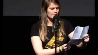 Poetry Slam Meisterschaft 2013 quotHazel Bruggerquot 0214 [upl. by Forester828]