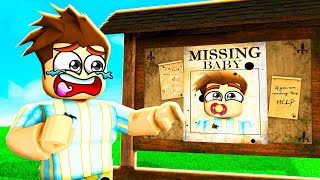 BABY POKE Ran Away I Had To Find Him Roblox [upl. by Keefe585]