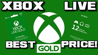 How To GET XBOX LIVE GOLD 1 YEAR FOR THE BEST PRICE  No Recurring Payments [upl. by Schlenger]