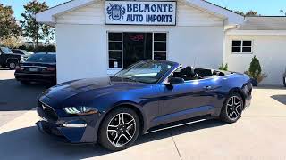 2003 Ford Mustang Convertible for sale Belmonte Auto in Raleigh NC [upl. by Ryan]