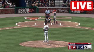 MLB LIVE🔴 StLouis Cardinals vs Atlanta Braves  20th July 2024  MLB Full Game  MLB 24 [upl. by Solohcin]