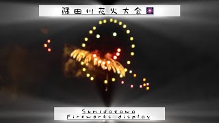 Vol 6 quotAsakusaquot Sumidagawa Fireworks display 隅田川花火大会🎆KumariMamba123 [upl. by Ahsekyw]