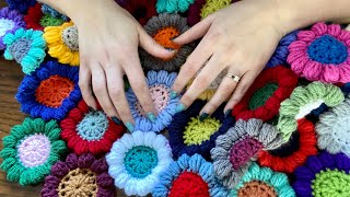 Flower Blanket Tutorial [upl. by Bartholomeus]