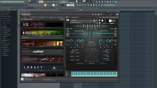 Bioscape  KONTAKT library  sound check no talking [upl. by Nahpos307]