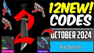 ⚠️ NEW CODES ⚠️ ALL WORKING CODES For Murder Mystery 2 October 2024Roblox Murder Mystery 2 Codes [upl. by Ahsiat]