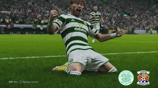 Celtic v Kilmarnock  Scottish Premiership 202324  PES 21 [upl. by Odraode]