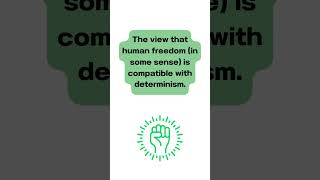 Soft Determinism Can Free Will Coexist With Determinism  PhilosophyStudentorg shorts [upl. by Nathaniel483]